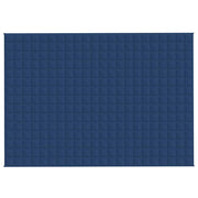 Vidaxl verzwaringsdeken 155x220 cm 11 kg stof blauw - afbeelding 3