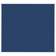 Vidaxl verzwaringsdeken 200x225 cm 9 kg stof blauw - afbeelding 3