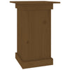 Vidaxl bloemenstandaard 40x40x60 cm massief grenenhout honingbruin