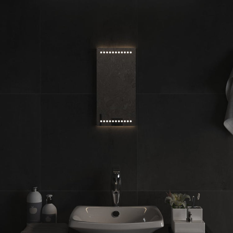 Vidaxl badkamerspiegel led 20x40 cm
