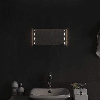 Vidaxl badkamerspiegel led 20x40 cm