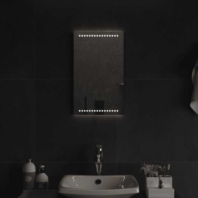 Vidaxl badkamerspiegel led 30x50 cm