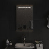 Vidaxl badkamerspiegel led 40x60 cm - afbeelding 3