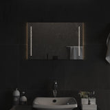 Vidaxl badkamerspiegel led 40x60 cm - afbeelding 1