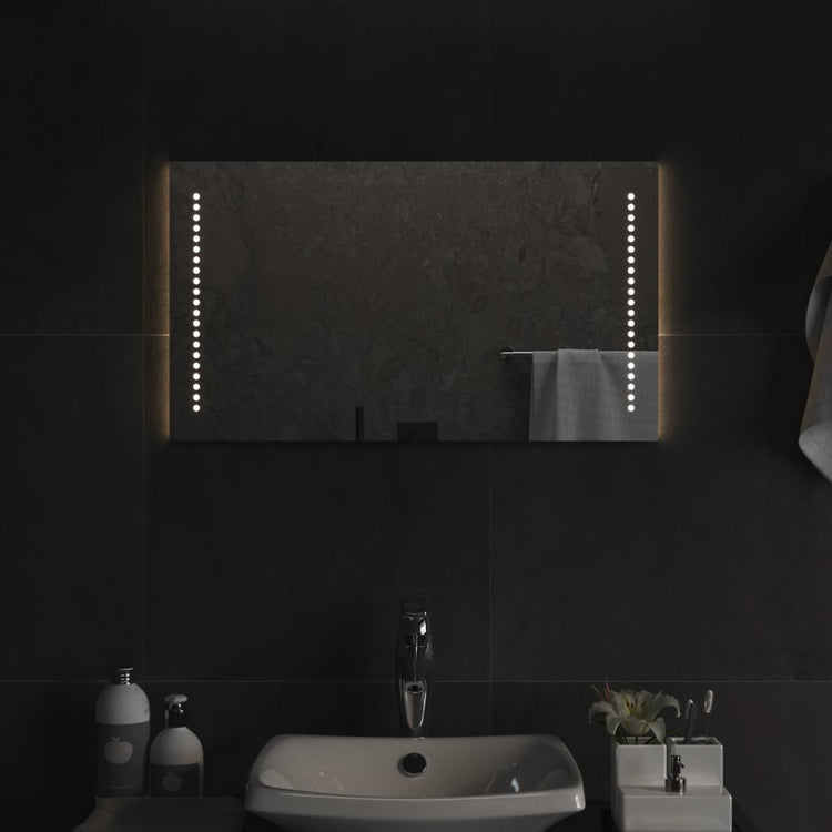 Vidaxl badkamerspiegel led 40x70 cm