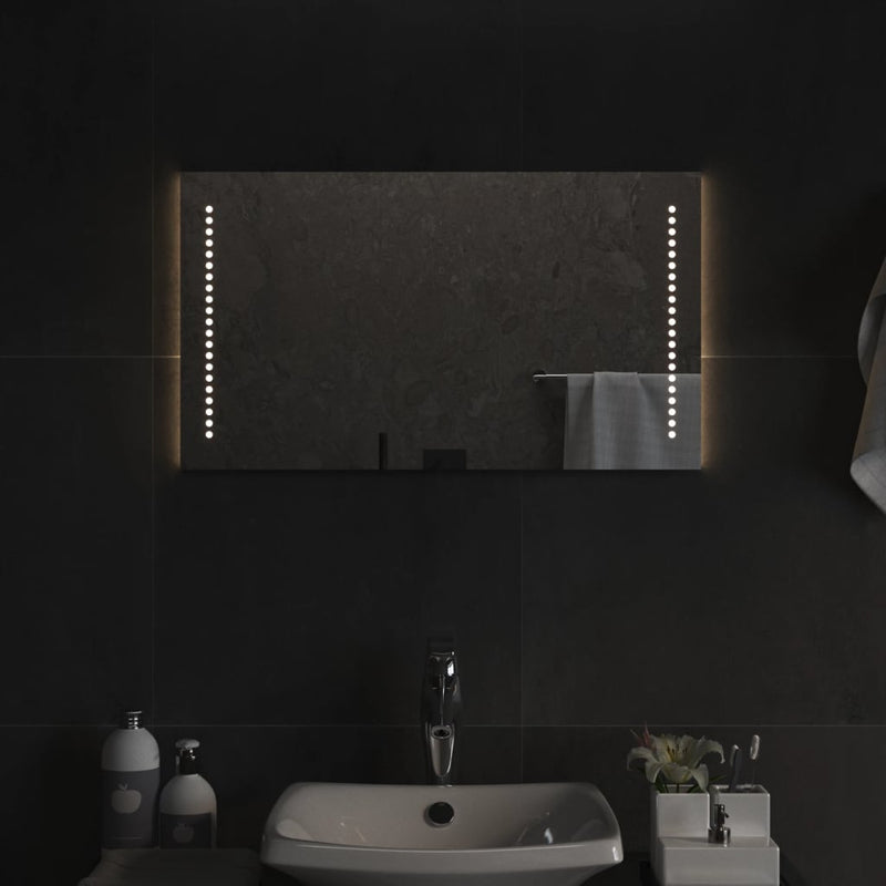Vidaxl badkamerspiegel led 40x70 cm