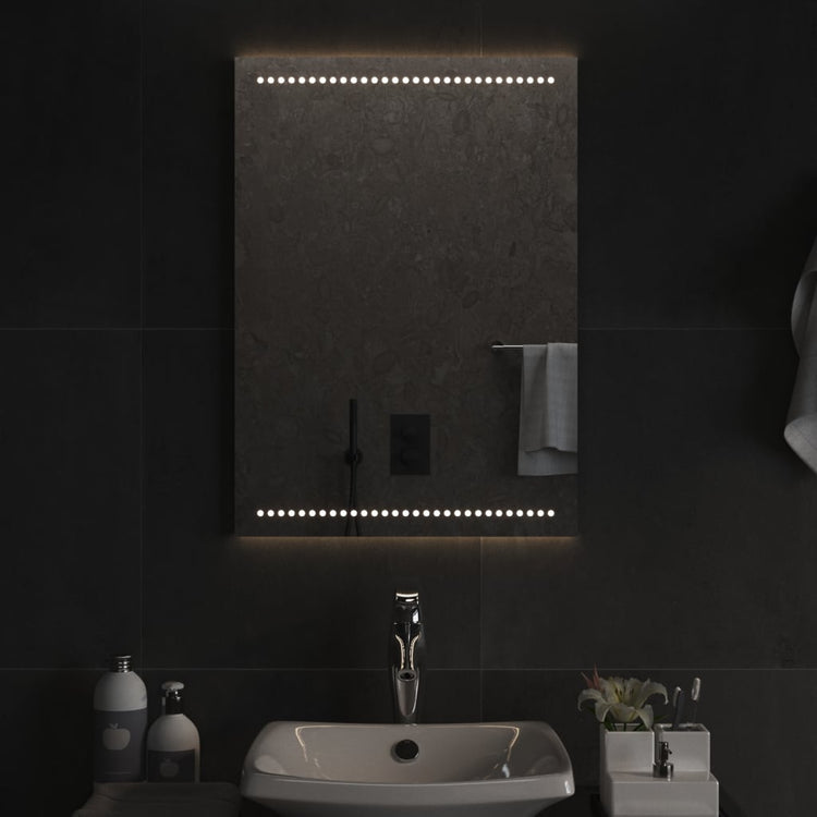 Vidaxl badkamerspiegel led 50x70 cm