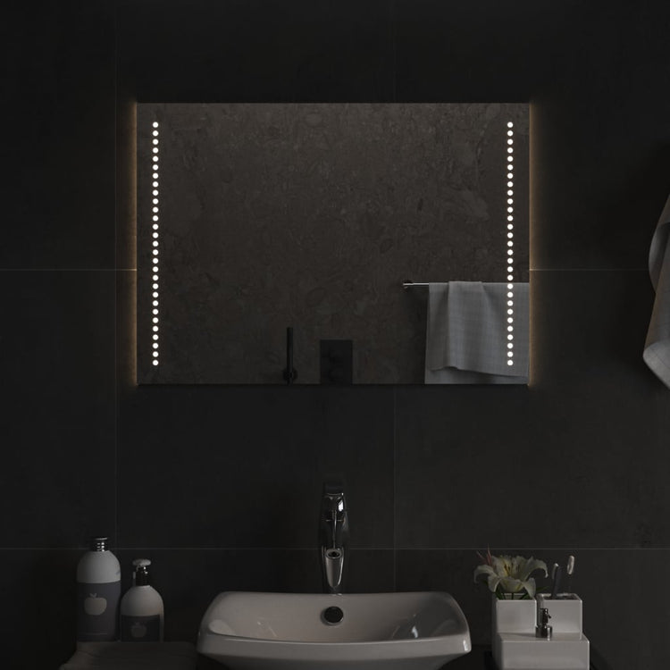 Vidaxl badkamerspiegel led 50x70 cm
