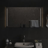Vidaxl badkamerspiegel led 50x90 cm - afbeelding 1