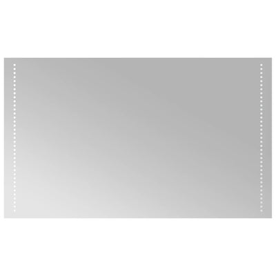 Vidaxl badkamerspiegel led 60x100 cm