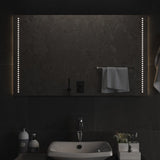 Vidaxl badkamerspiegel led 60x100 cm - afbeelding 1