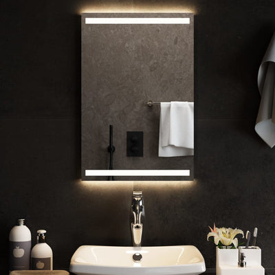 Vidaxl badkamerspiegel led 40x60 cm