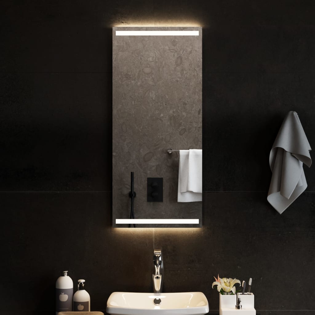Vidaxl badkamerspiegel led 40x90 cm