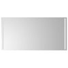 Vidaxl badkamerspiegel led 60x100 cm