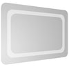 Vidaxl badkamerspiegel led 40x60 cm