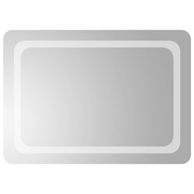 Vidaxl badkamerspiegel led 50x70 cm