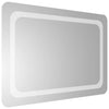 Vidaxl badkamerspiegel led 50x70 cm