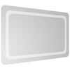 Vidaxl badkamerspiegel led 50x80 cm