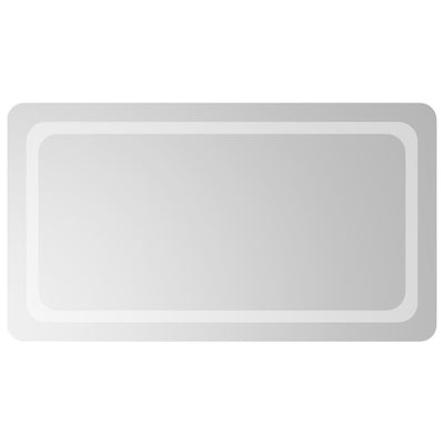 Vidaxl badkamerspiegel led 50x90 cm