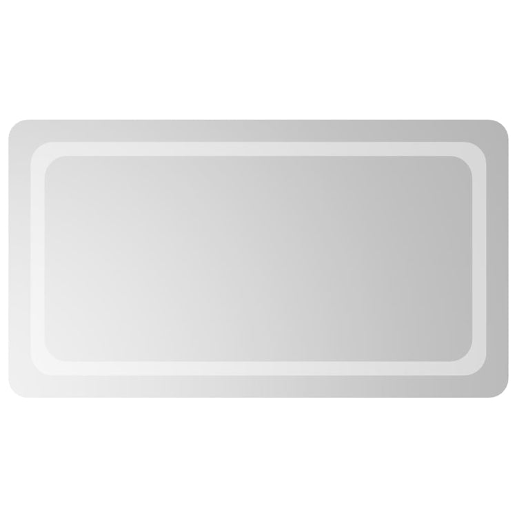 Vidaxl badkamerspiegel led 50x90 cm