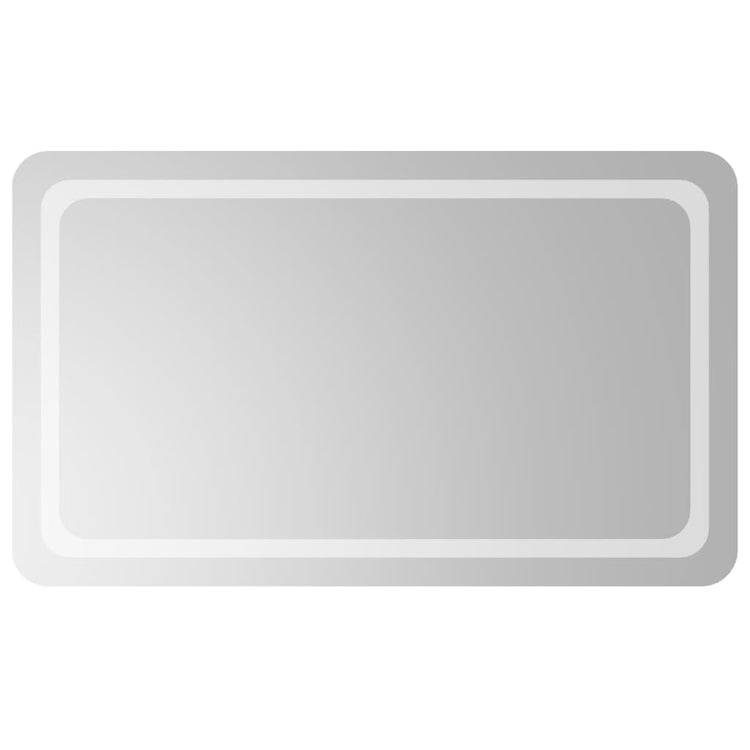 Vidaxl badkamerspiegel led 60x100 cm