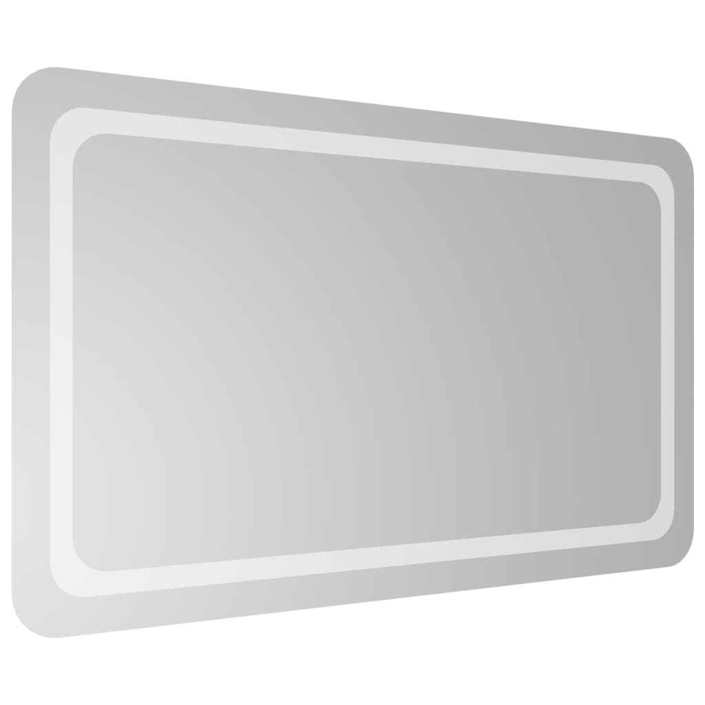Vidaxl badkamerspiegel led 60x100 cm