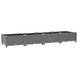 Vidaxl plantenbak verhoogd 160x40x23 cm polypropeen - afbeelding 1