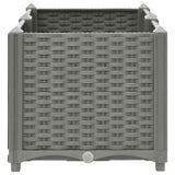 Vidaxl plantenbak verhoogd 80x40x38 cm polypropeen - afbeelding 3
