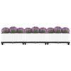 Vidaxl plantenbak verhoogd 120x40x23 cm polypropeen