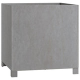 Vidaxl plantenbakken met poten 2 st roestig 50x50x50 cm cortenstaal - afbeelding 3