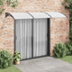 Vidaxl deurluifel 300x100 cm polycarbonaat zwart