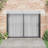 Vidaxl deurluifel grijs 350x100 cm polycarbonaat - afbeelding 3