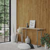 Vidaxl wandpanelen houtlook 2,06 m² pvc bruin