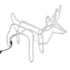 VidaXL Kerstfiguur rendier 2 st 60x30x60 cm warmwit