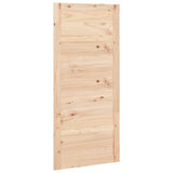 VidaXL Schuifdeur 90x1,8x204,5 cm massief grenenhout - afbeelding 2