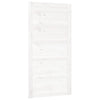 VidaXL Schuifdeur 100x1,8x204,5 cm massief grenenhout wit