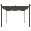 Vidaxl pergola met uitschuifbaar dak 295x292x230 antracietkleurig