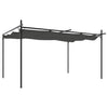 Vidaxl pergola met uitschuifbaar dak 395x292x230 antracietkleurig