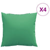 Vidaxl bankkussens 4 st 60x60 cm stof groen
