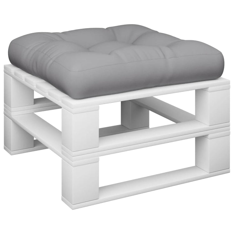 Vidaxl palletkussen 50x50x12 cm stof groen