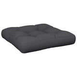 Vidaxl palletkussen 50x50x12 cm stof zwart - afbeelding 2