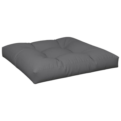 Vidaxl palletkussen 80x80x12 cm stof antracietkleurig
