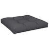 Vidaxl palletkussen 80x80x12 cm stof zwart