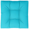Vidaxl palletkussen 80x80x12 cm stof turquoise