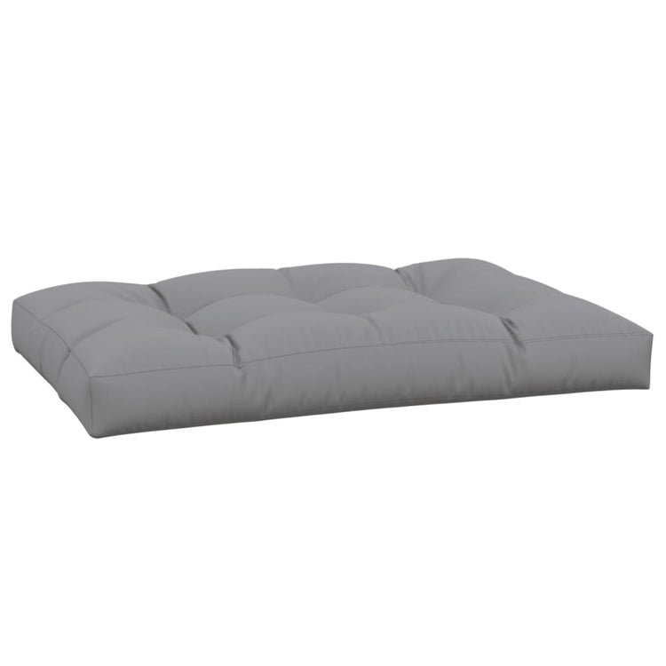 Vidaxl palletkussen 120x80x12 cm stof grijs