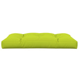 Vidaxl palletkussen 120x80x12 cm stof heldergroen - afbeelding 3
