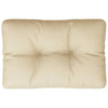 Vidaxl palletkussen 50x40x12 cm stof beige