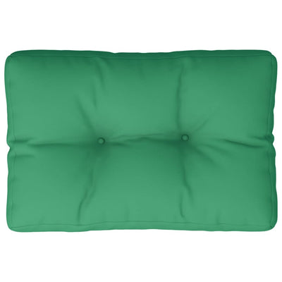 Vidaxl palletkussen 50x40x12 cm stof groen