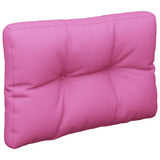Vidaxl palletkussens 60x40x12 cm stof roze - afbeelding 2
