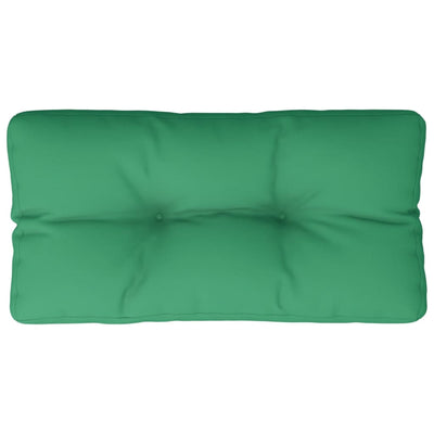 Vidaxl palletkussen 70x40x12 cm stof groen